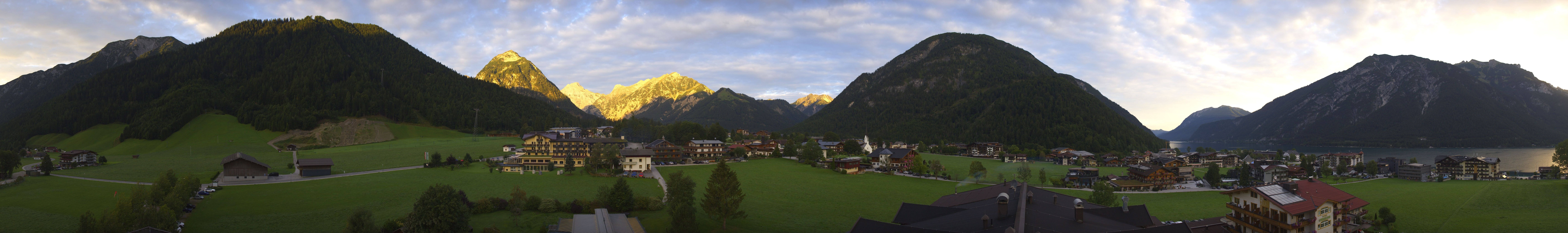 Archiv Foto Webcam Rundblick Pertisau am Achensee
