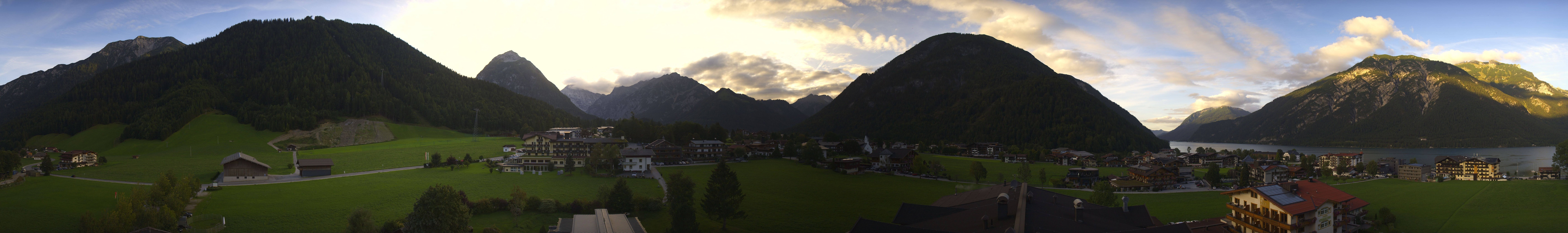 Archiv Foto Webcam Rundblick Pertisau am Achensee