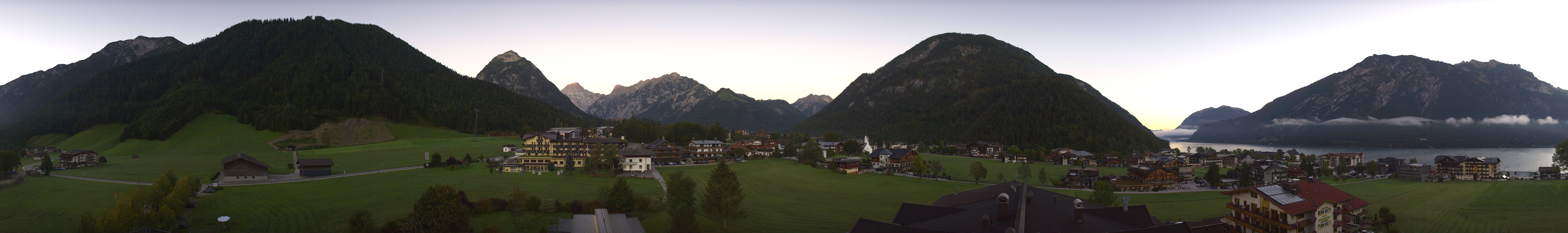 Archiv Foto Webcam Rundblick Pertisau am Achensee