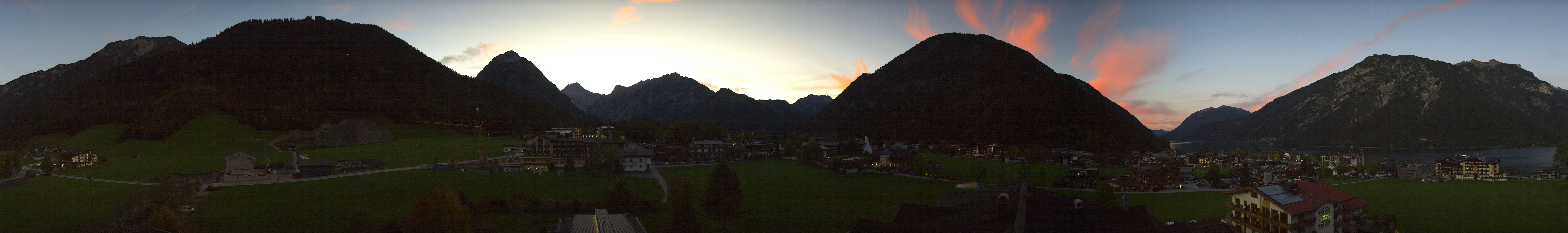 Archiv Foto Webcam Rundblick Pertisau am Achensee