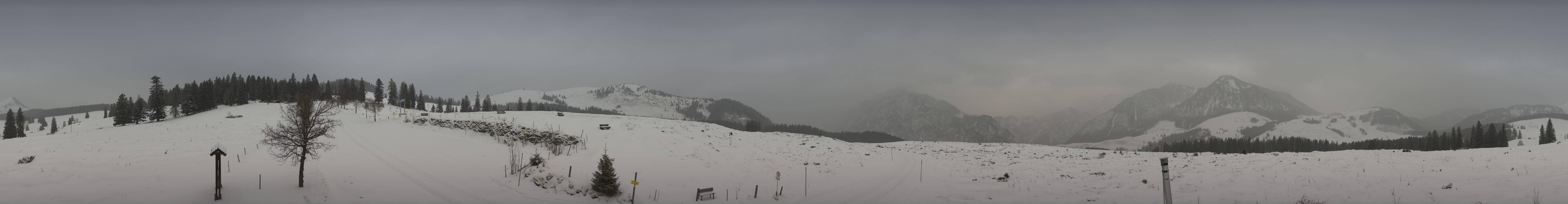 Archived image Webcam Postalm: Panoramic view