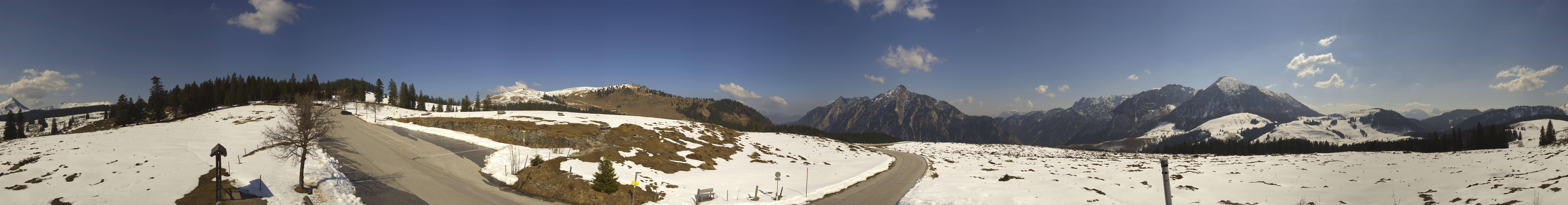 Archived image Webcam Postalm: Panoramic view