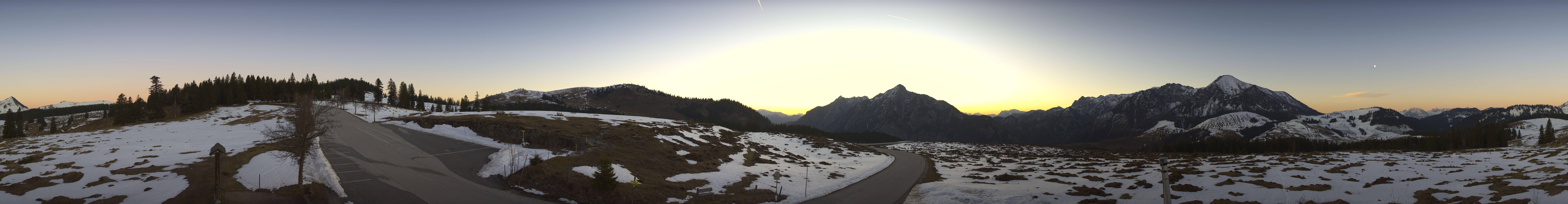 Archived image Webcam Postalm: Panoramic view