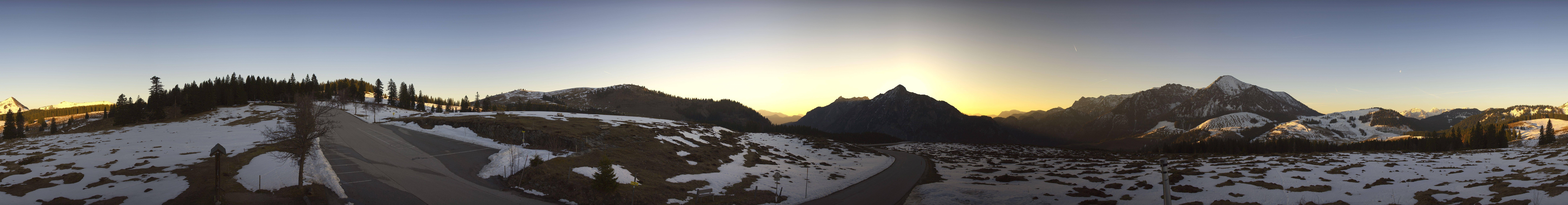 Archived image Webcam Postalm: Panoramic view