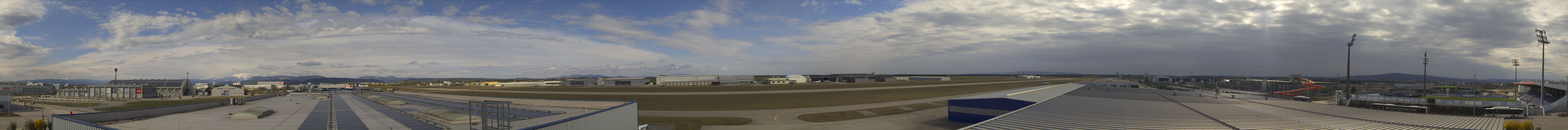 Archiv Foto Webcam Panorama Flugplatz Wiener Neustadt OST