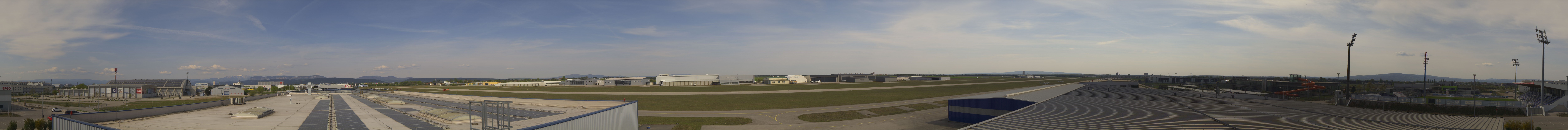 Archiv Foto Webcam Panorama Flugplatz Wiener Neustadt OST