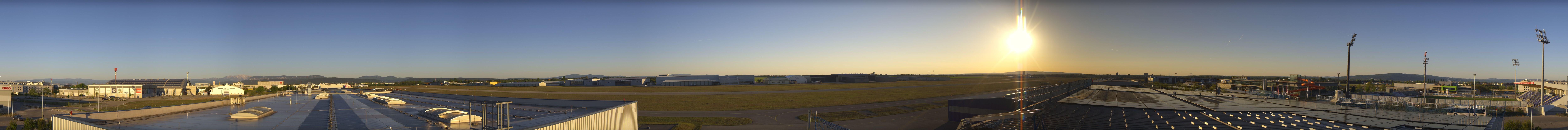 Archiv Foto Webcam Panorama Flugplatz Wiener Neustadt OST