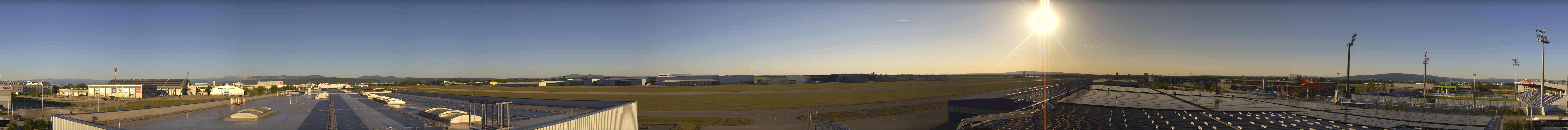 Archiv Foto Webcam Panorama Flugplatz Wiener Neustadt OST