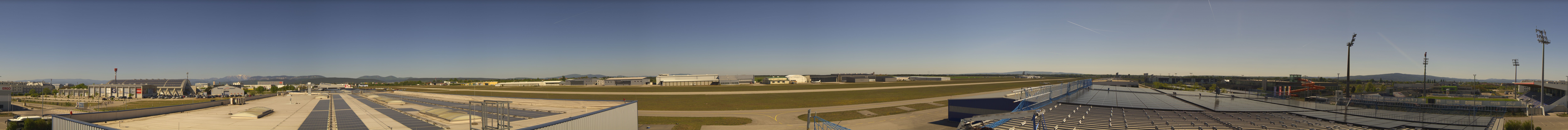 Archiv Foto Webcam Panorama Flugplatz Wiener Neustadt OST