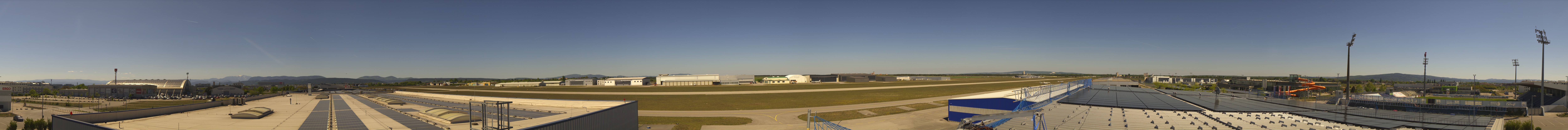 Archiv Foto Webcam Panorama Flugplatz Wiener Neustadt OST