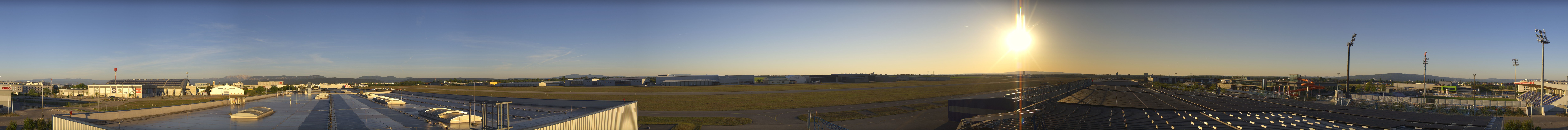 Archiv Foto Webcam Panorama Flugplatz Wiener Neustadt OST