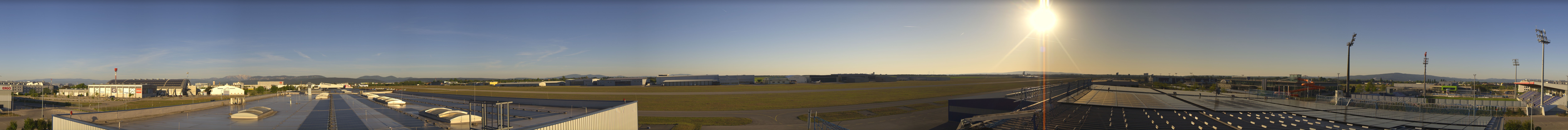 Archiv Foto Webcam Panorama Flugplatz Wiener Neustadt OST