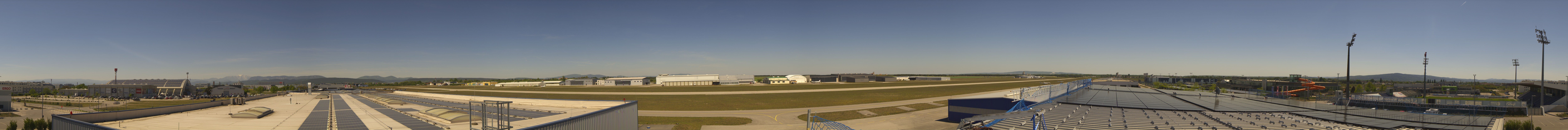 Archiv Foto Webcam Panorama Flugplatz Wiener Neustadt OST