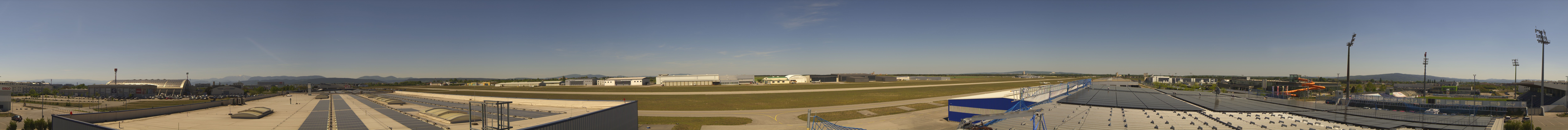 Archiv Foto Webcam Panorama Flugplatz Wiener Neustadt OST