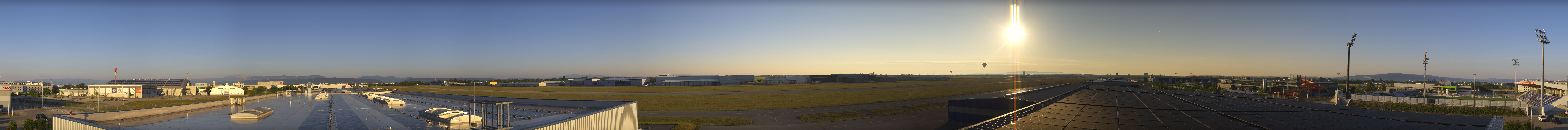 Archiv Foto Webcam Panorama Flugplatz Wiener Neustadt OST