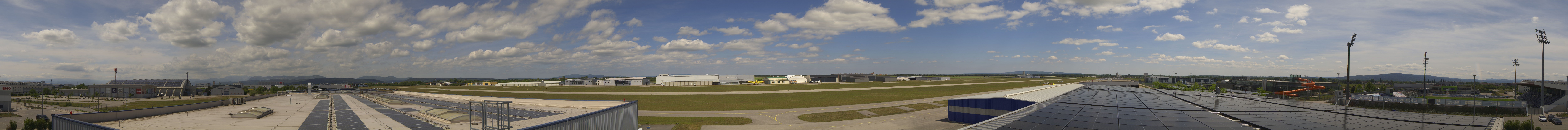 Archiv Foto Webcam Panorama Flugplatz Wiener Neustadt OST