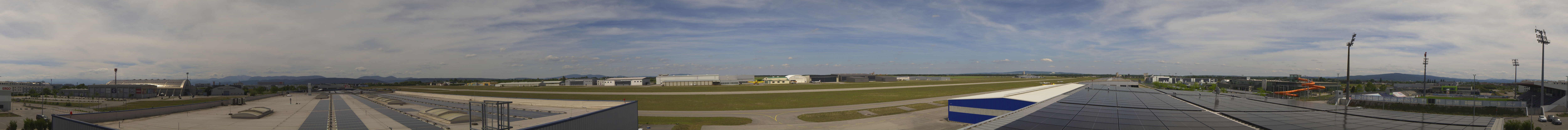 Archiv Foto Webcam Panorama Flugplatz Wiener Neustadt OST