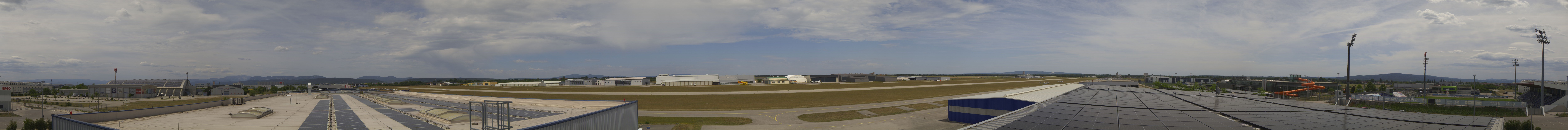 Archiv Foto Webcam Panorama Flugplatz Wiener Neustadt OST