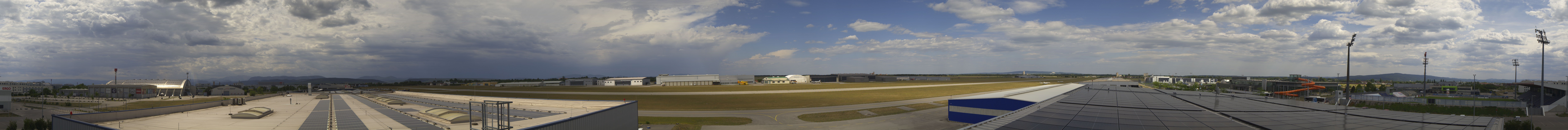 Archiv Foto Webcam Panorama Flugplatz Wiener Neustadt OST