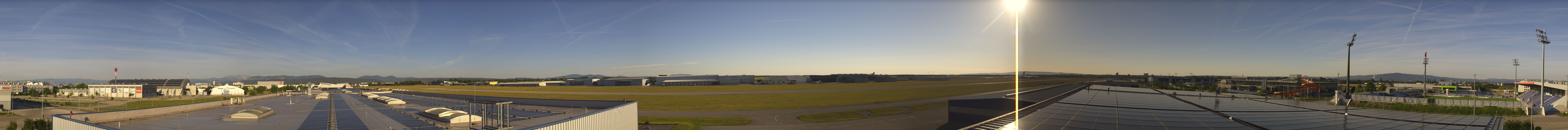 Archiv Foto Webcam Panorama Flugplatz Wiener Neustadt OST