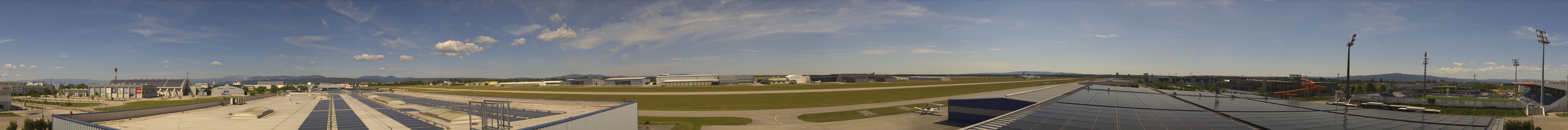 Archiv Foto Webcam Panorama Flugplatz Wiener Neustadt OST