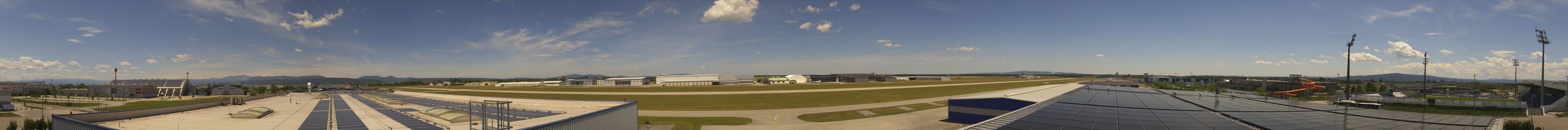 Archiv Foto Webcam Panorama Flugplatz Wiener Neustadt OST