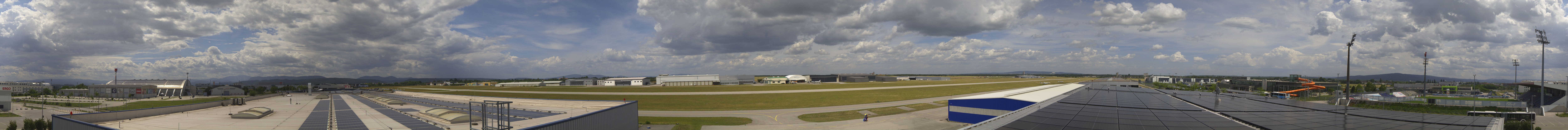 Archiv Foto Webcam Panorama Flugplatz Wiener Neustadt OST
