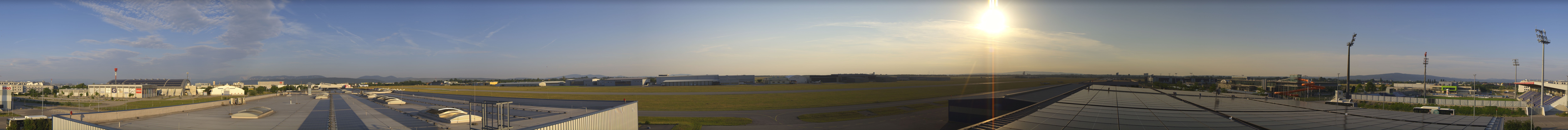 Archiv Foto Webcam Panorama Flugplatz Wiener Neustadt OST
