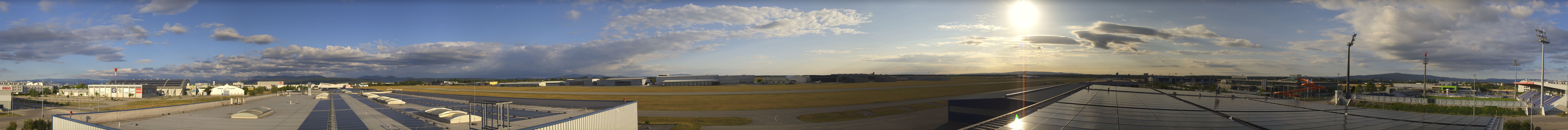 Archiv Foto Webcam Panorama Flugplatz Wiener Neustadt OST