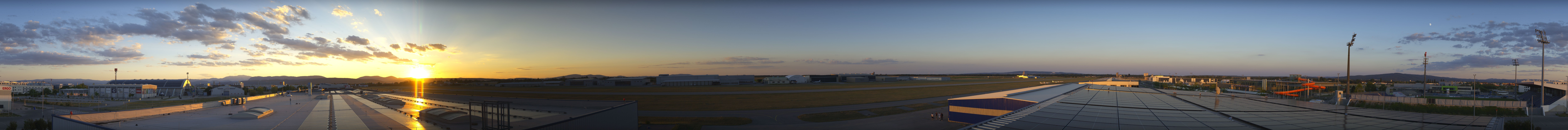 Archiv Foto Webcam Panorama Flugplatz Wiener Neustadt OST