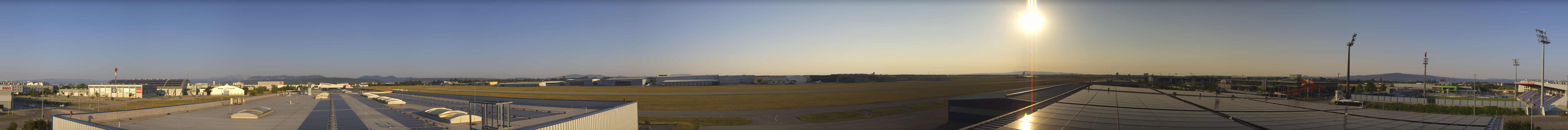 Archiv Foto Webcam Panorama Flugplatz Wiener Neustadt OST