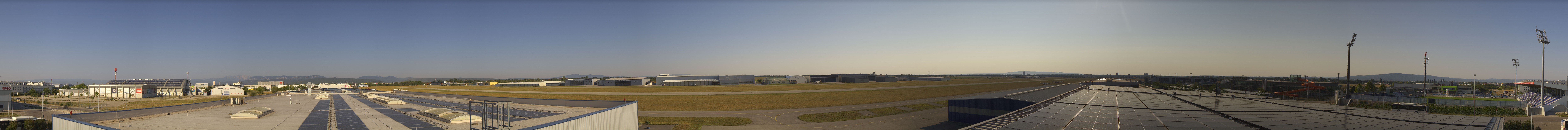Archiv Foto Webcam Panorama Flugplatz Wiener Neustadt OST