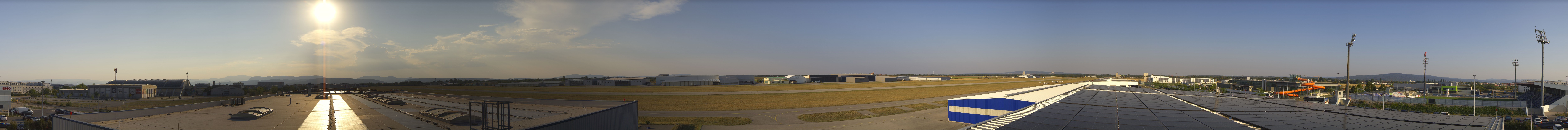 Archiv Foto Webcam Panorama Flugplatz Wiener Neustadt OST