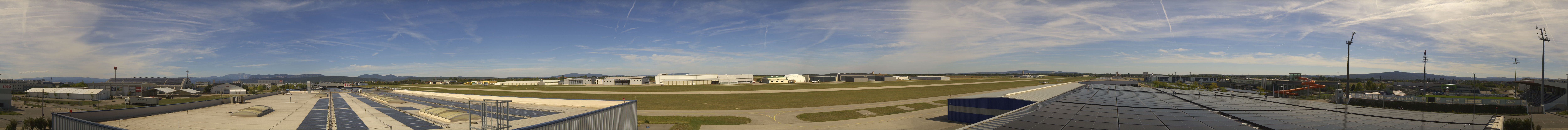 Archiv Foto Webcam Panorama Flugplatz Wiener Neustadt OST