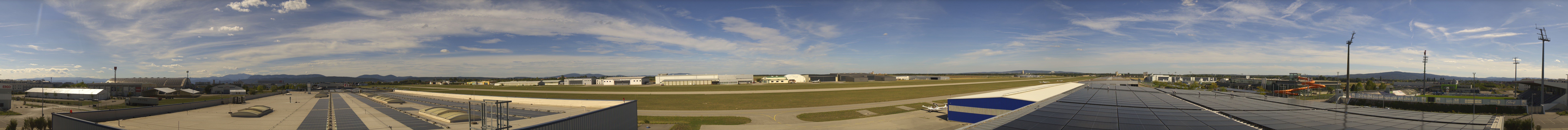 Archiv Foto Webcam Panorama Flugplatz Wiener Neustadt OST