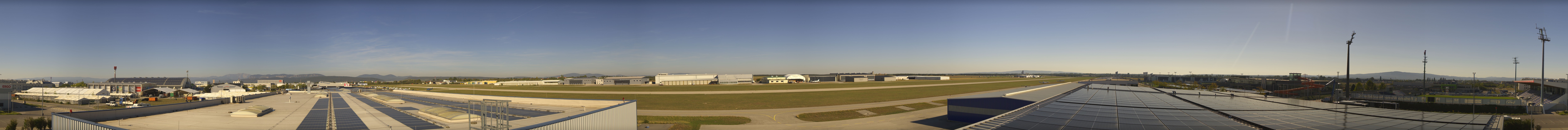 Archiv Foto Webcam Panorama Flugplatz Wiener Neustadt OST