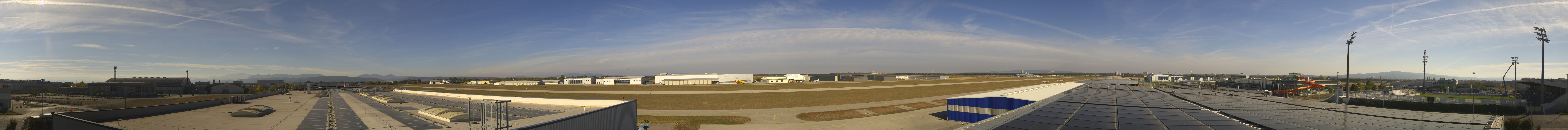 Archiv Foto Webcam Panorama Flugplatz Wiener Neustadt OST
