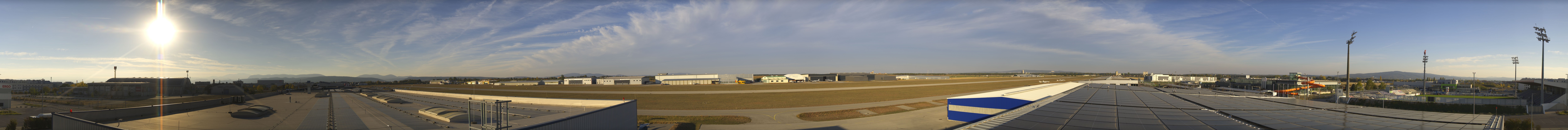 Archiv Foto Webcam Panorama Flugplatz Wiener Neustadt OST