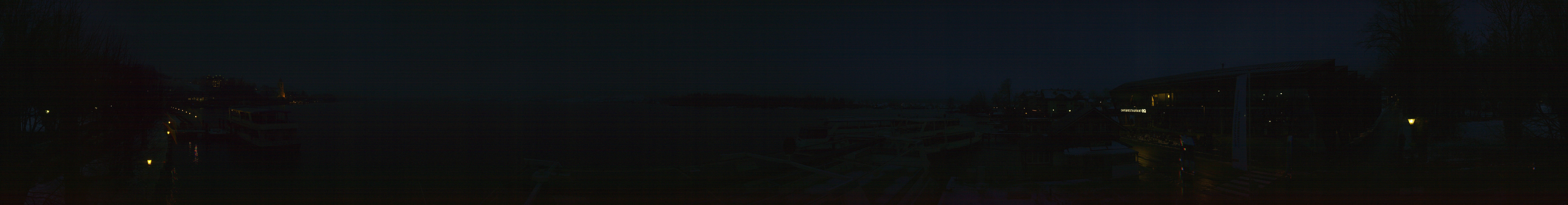 Archiv Foto Webcam Anlegesteg und Bahnhof am Wolfgangsee