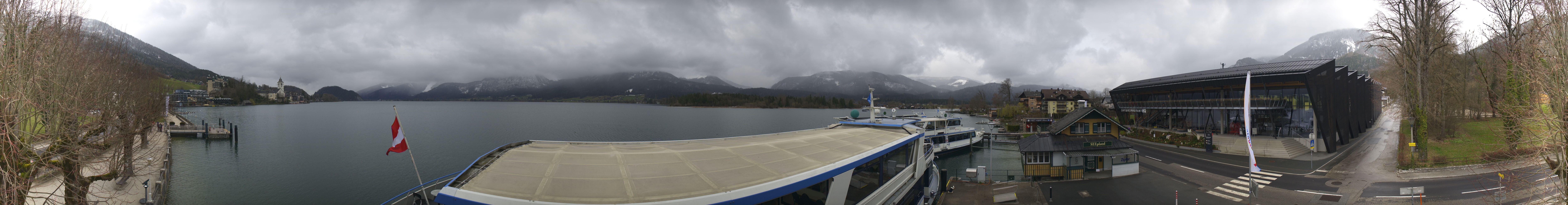 Archived image Webcam Wolfgangsee Panorama