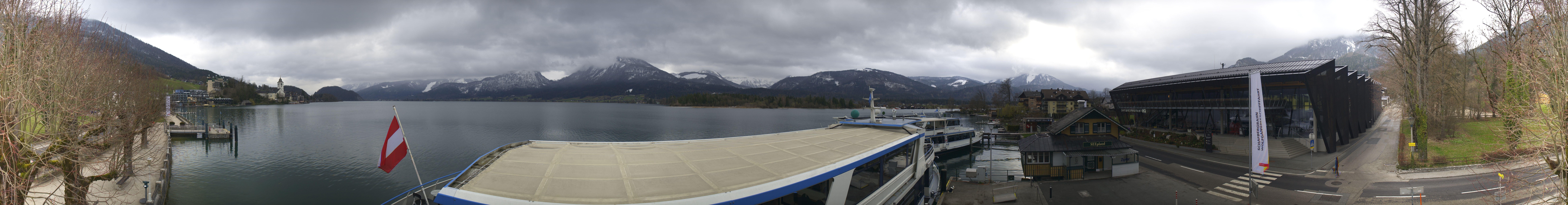 Archived image Webcam Wolfgangsee Panorama