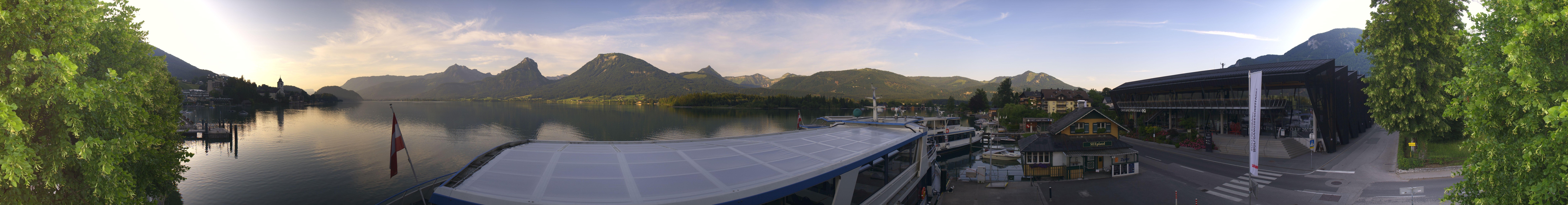 Archived image Webcam Wolfgangsee Panorama