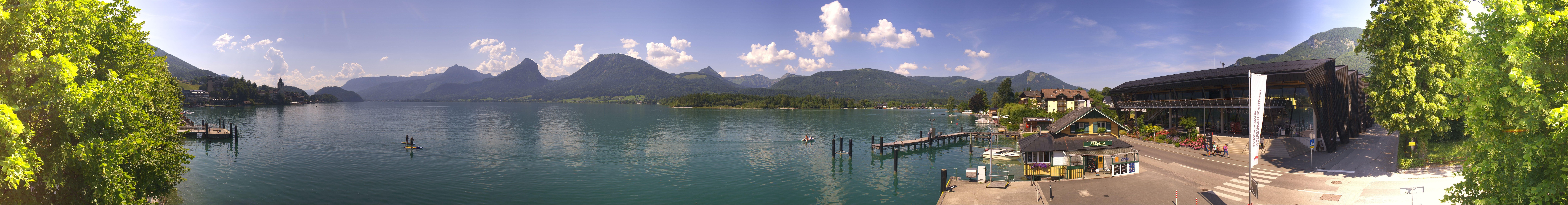 Archived image Webcam Wolfgangsee Panorama