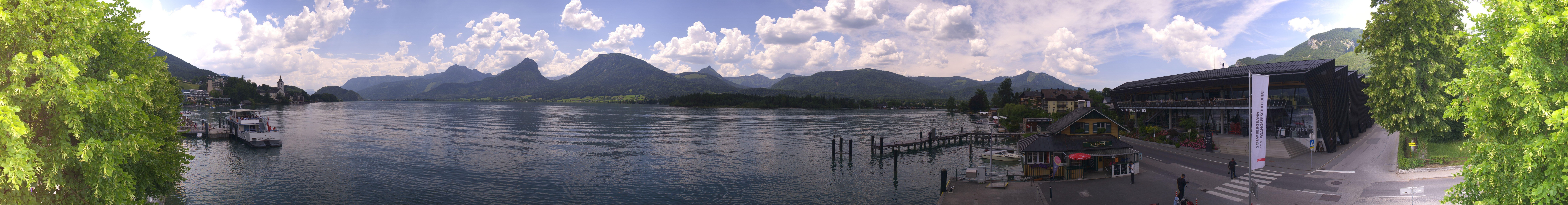 Archived image Webcam Wolfgangsee Panorama