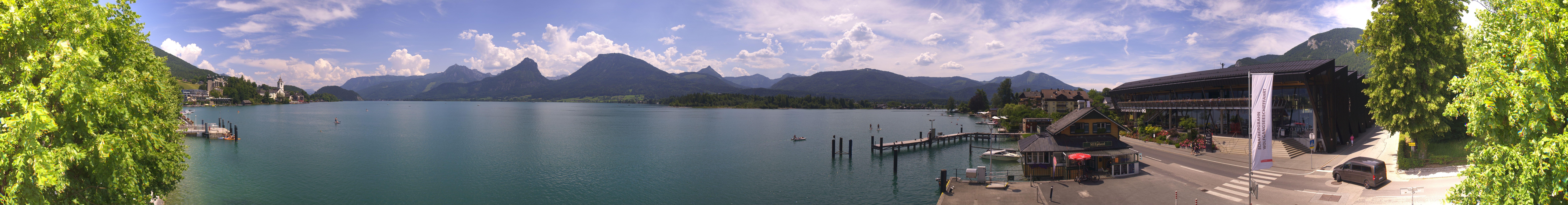Archived image Webcam Wolfgangsee Panorama