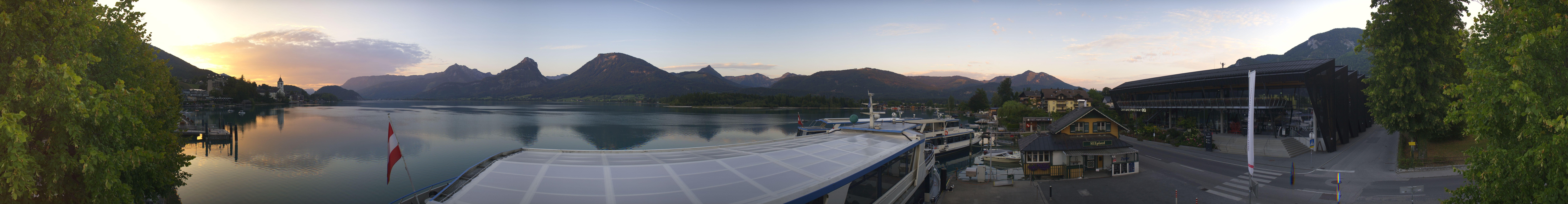 Archived image Webcam Wolfgangsee Panorama