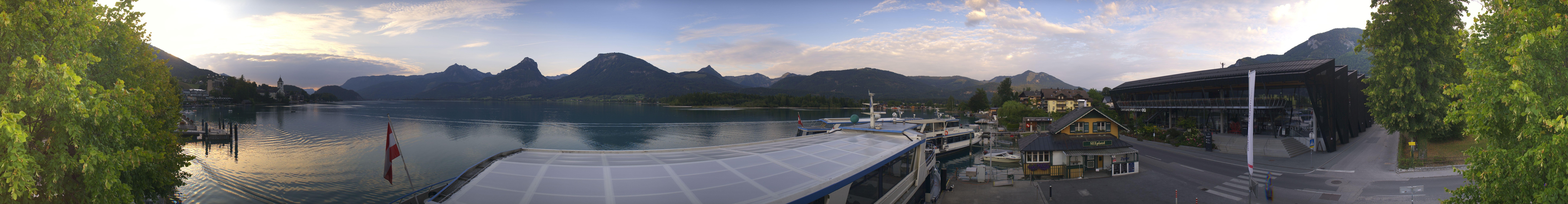 Archived image Webcam Wolfgangsee Panorama