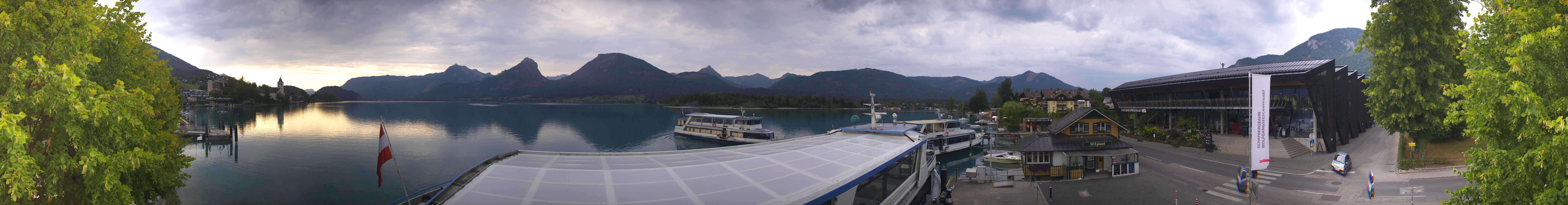 Archived image Webcam Wolfgangsee Panorama