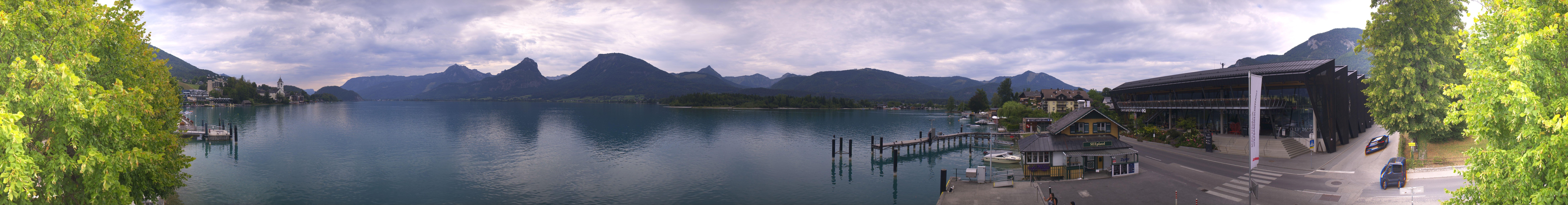 Archived image Webcam Wolfgangsee Panorama