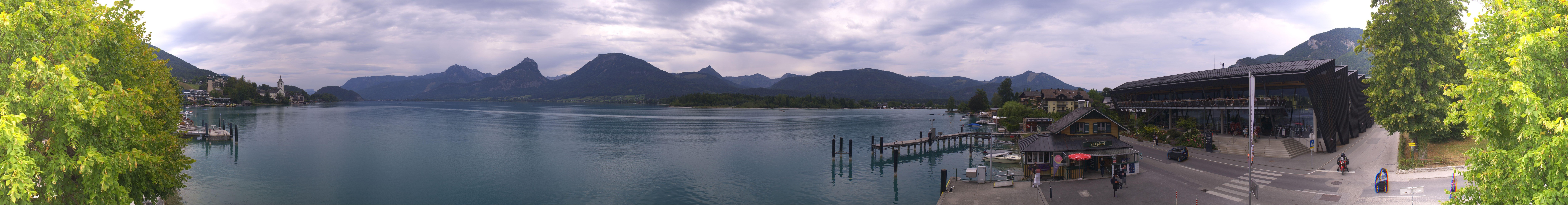 Archived image Webcam Wolfgangsee Panorama